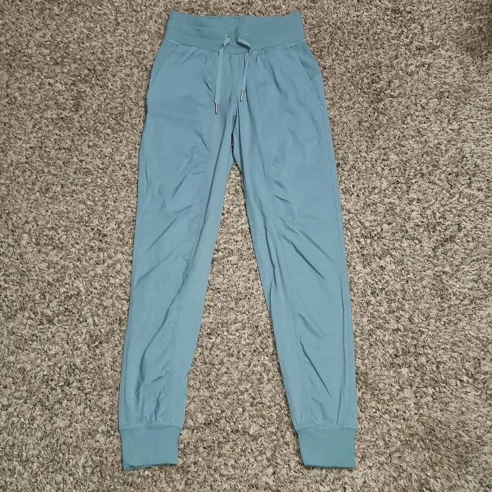 Lululemon Dance Stufio Joggers! Sz 0! Like a Blue/Green NWOTS!